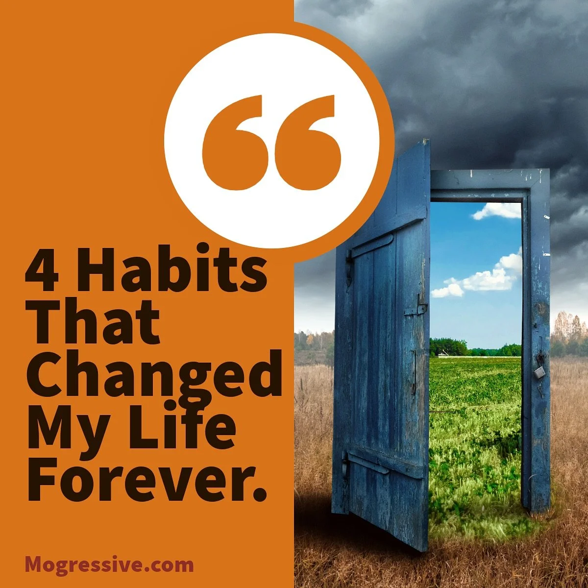 🚀 4 Habits That Changed My Life 🚀
Sometimes, the biggest transformations come from the smallest changes. These habits reshaped my mindset, boosted my growth, and helped me live a more fulfilled life. Let me share them with you! 

🌟 Share this post