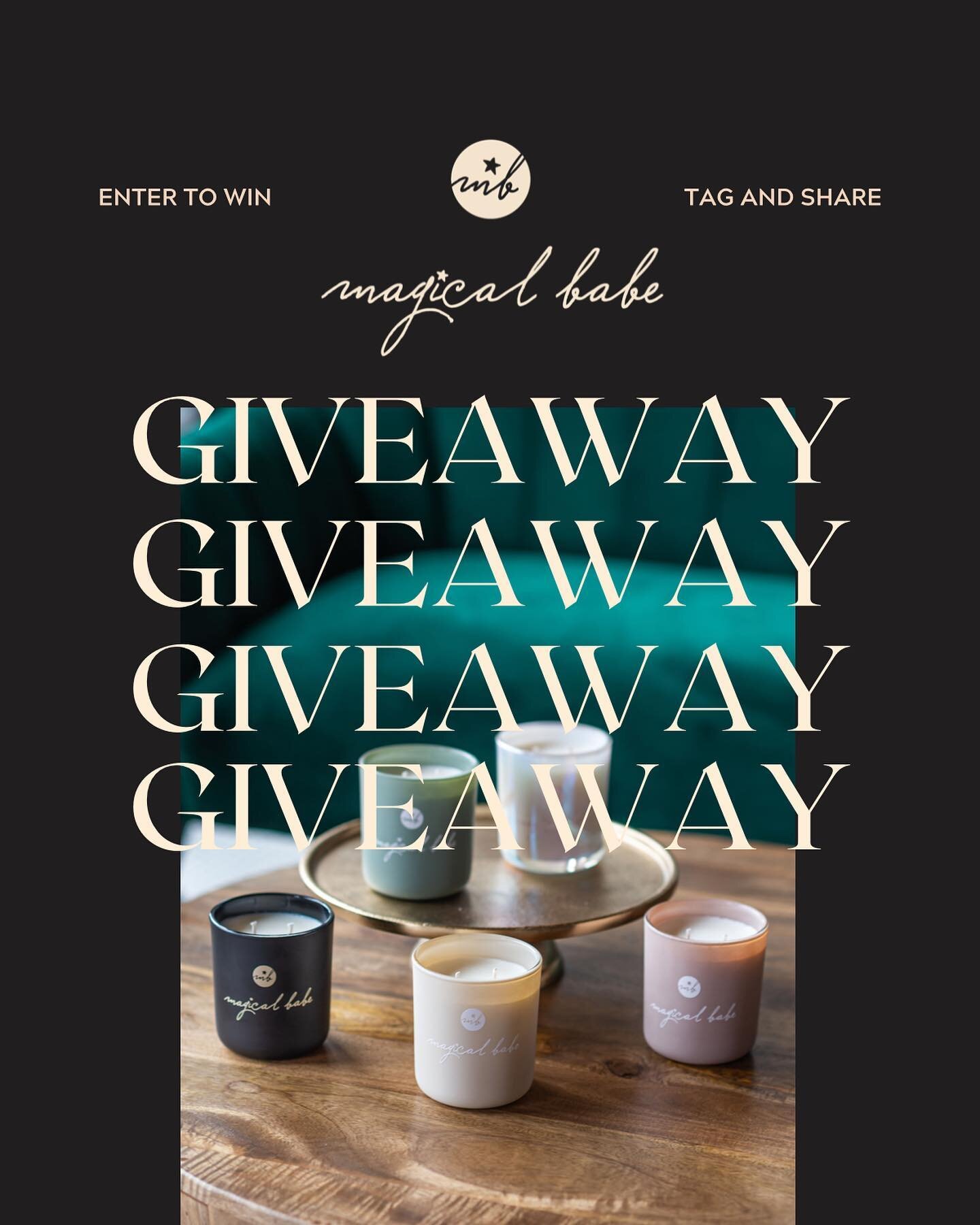 🚨 Giveaway alert 🚨 Are you excited about our launch? Looking for a practical, sensuous, and beautiful way to infuse more magic into your life?  Just effing love candles that are clean and made with intention?

Magical Babe brings you a chance to ge