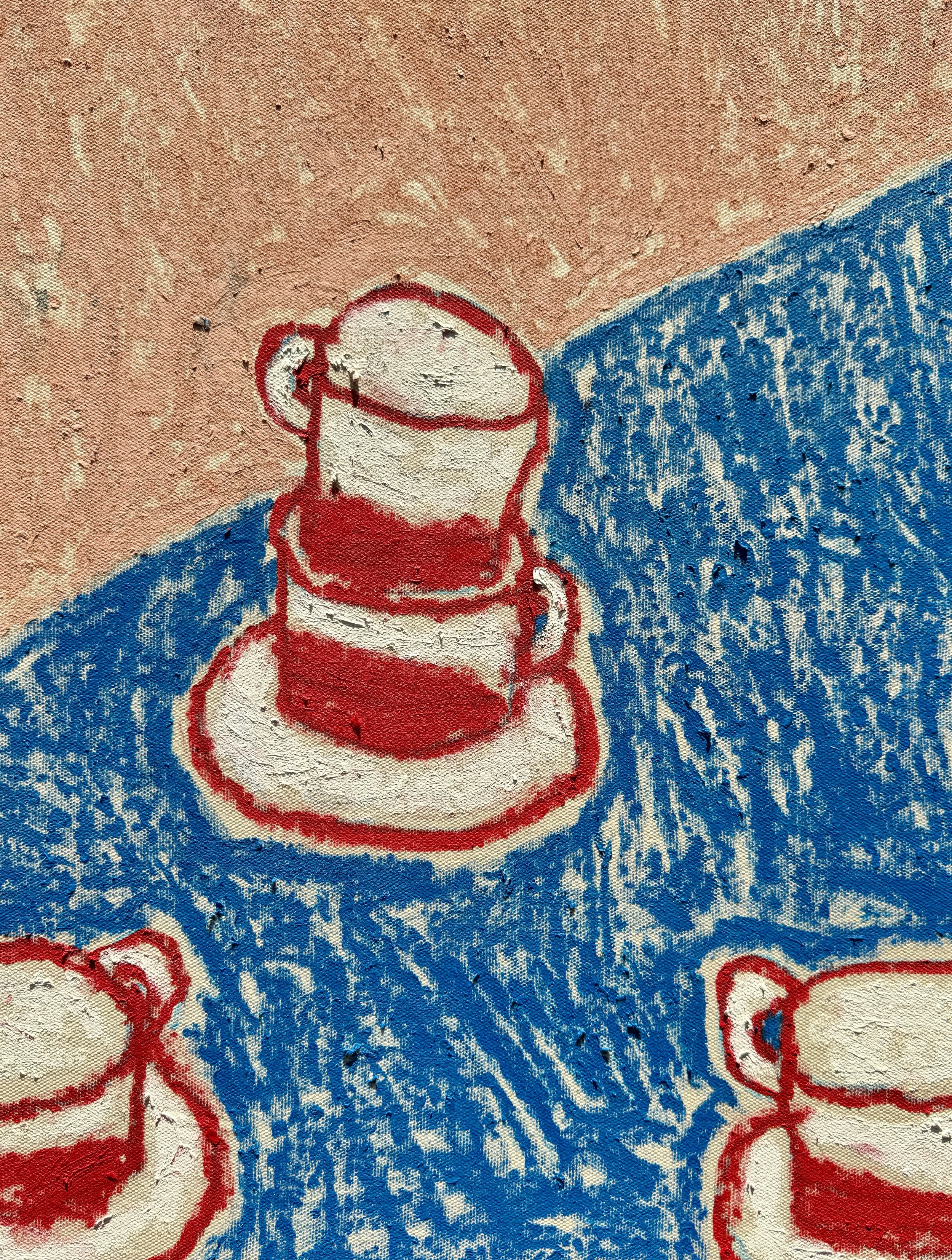 morgenbord, 50 x 44 cm