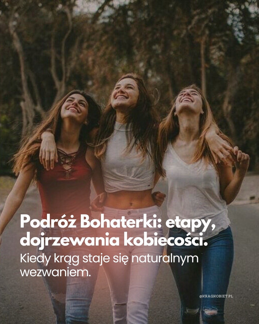 Podr&oacute;ż bohaterki to opowieść o każdej z nas. Każdy etap niesie inne potrzeby  i na każdym z nich krąg może stać się lustrem, wsparciem i drogowskazem.

Kt&oacute;ry etap rozpoznajesz u siebie?

@kragkobietpl

Krąg Kobiet &bull; Spotkania Budzą