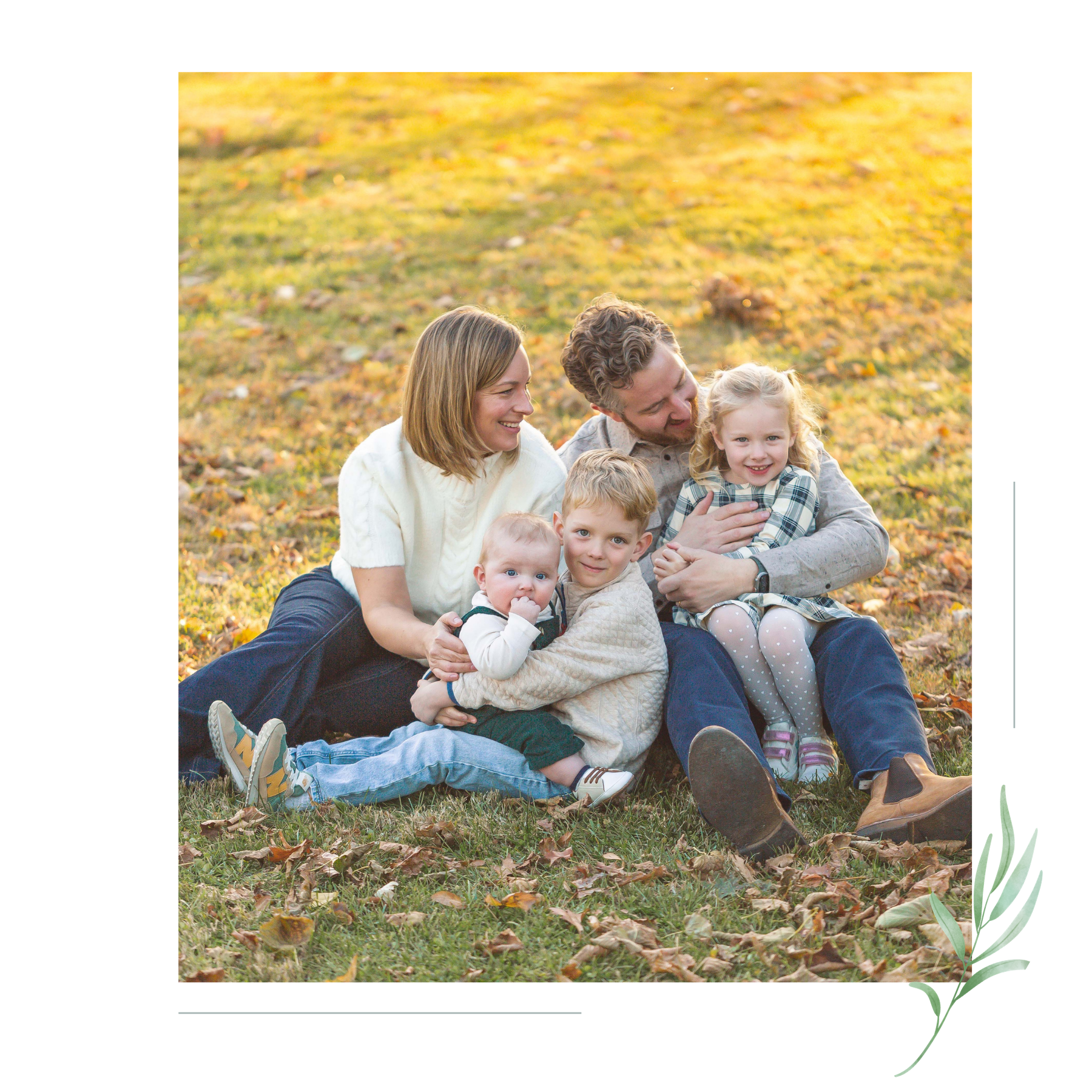 Photo of Glen Ellyn Family at a Photo Session_Heidi Aubin Photo