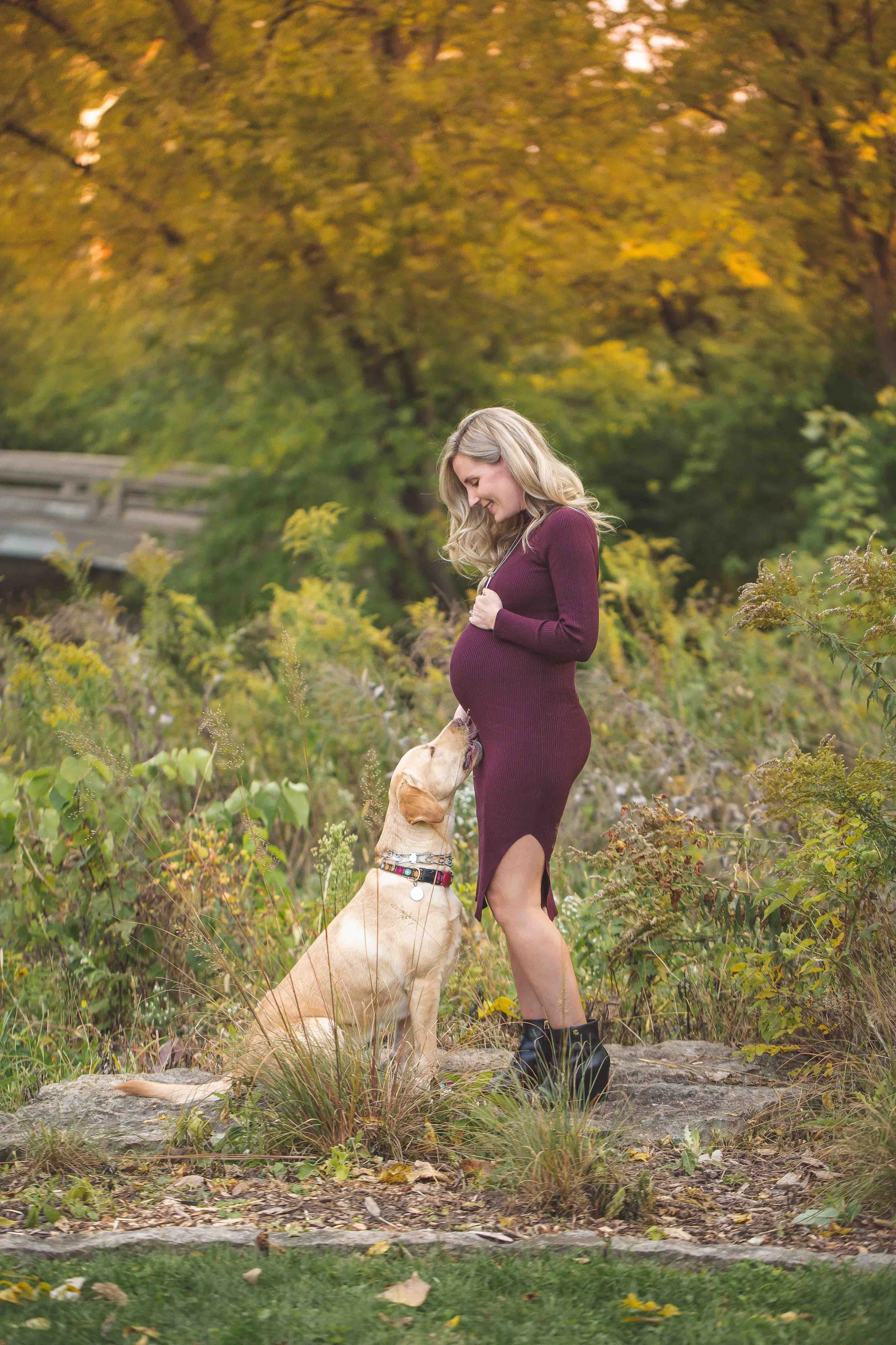 Maternity photo shoot with Heidi Aubin, maternity photographer in Naperville, IL.