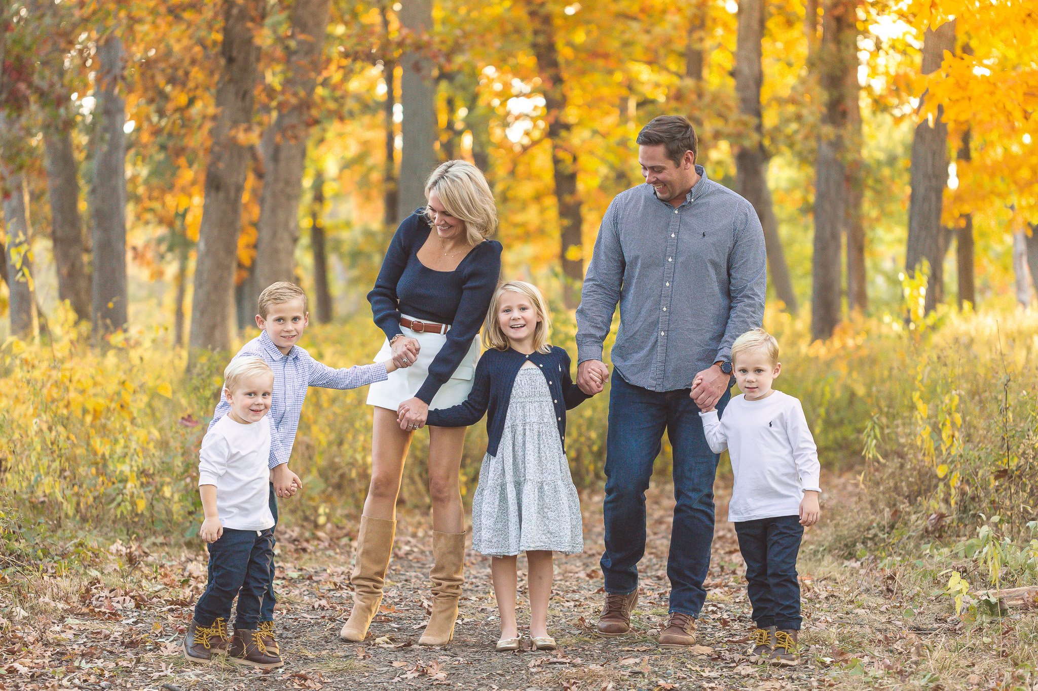 Mini Family Photo session in Glen Ellyn, IL