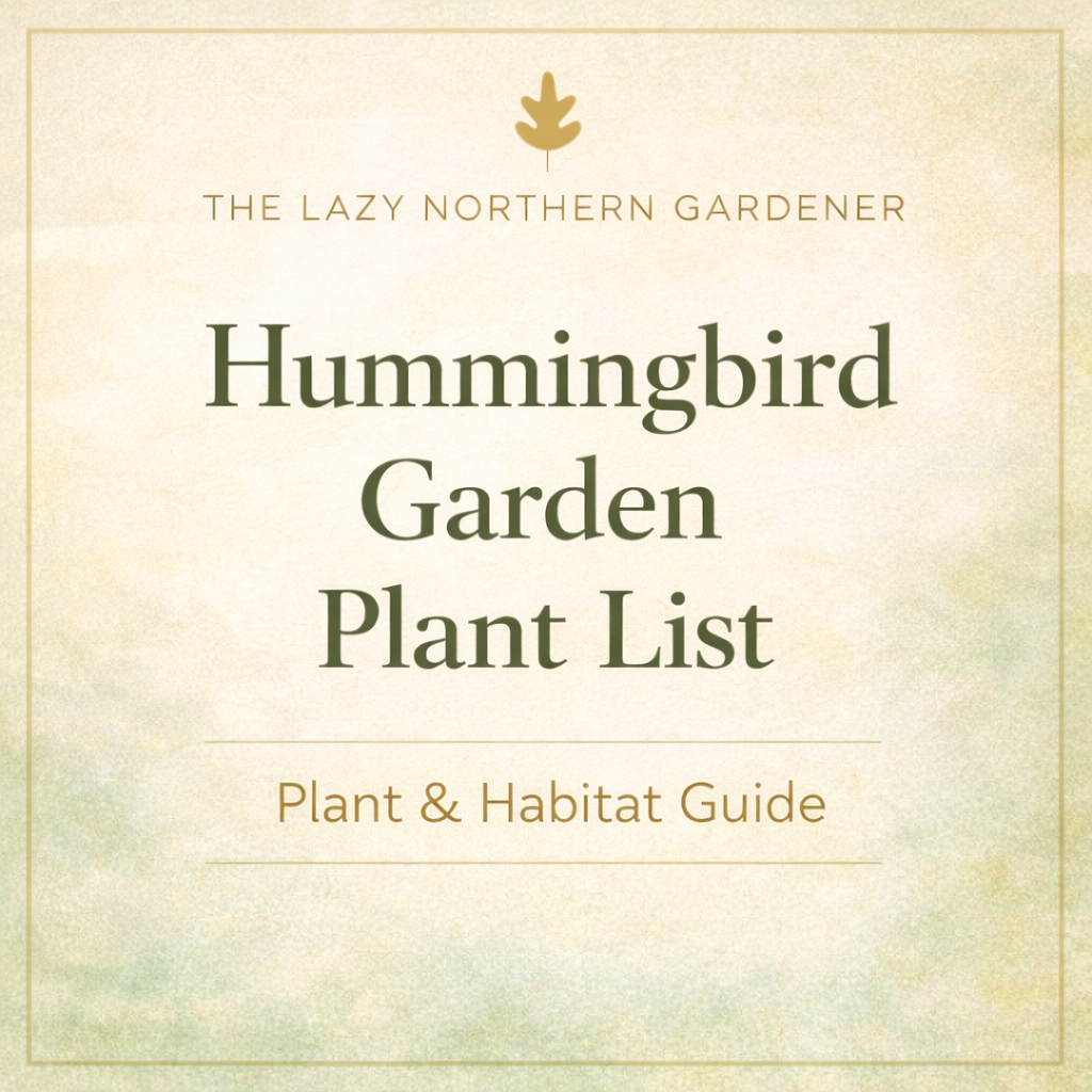 Hummingbird Garden Plant List & Habitat Guide