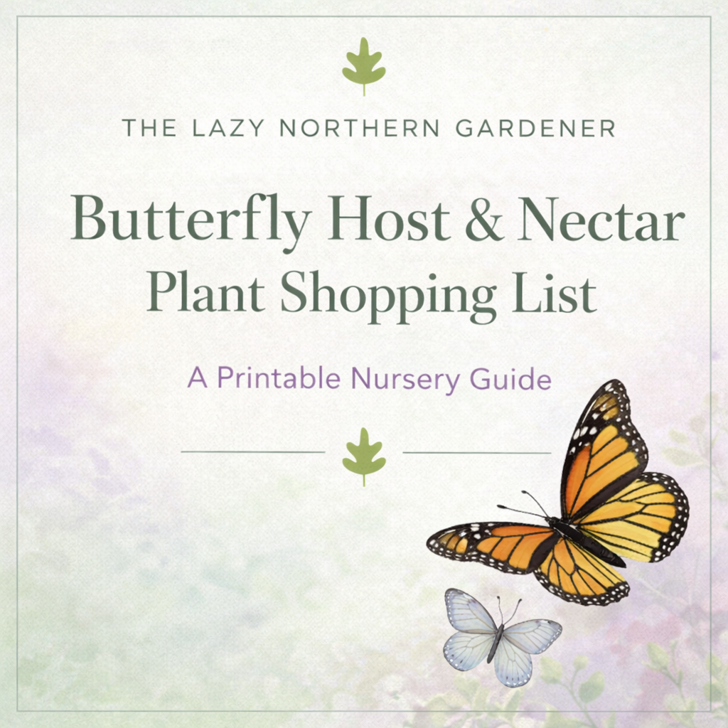 Butterfly Host & Nectar Shopping List