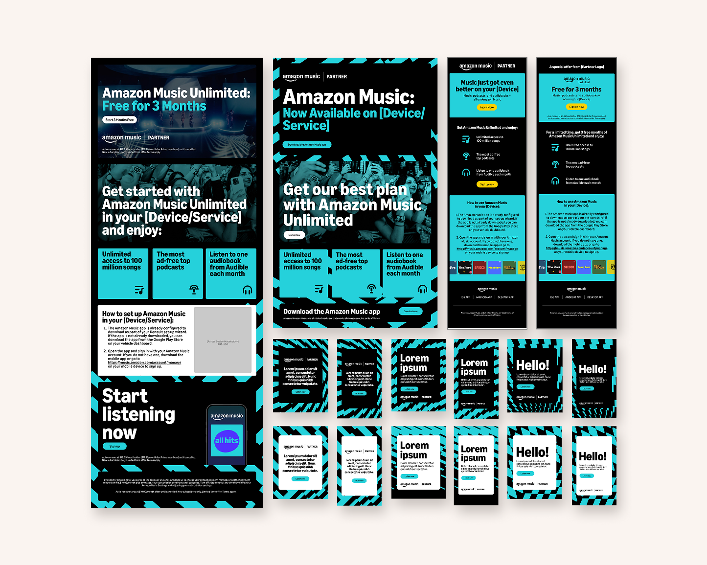 Amazon Music Partner Brand Portal