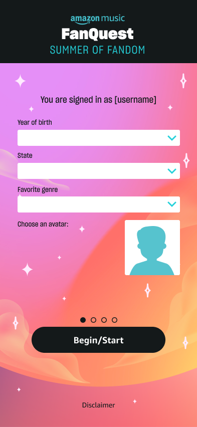 Post-Login Confirmation