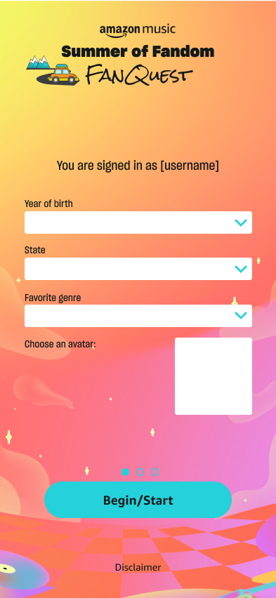Post-Login Confirmation