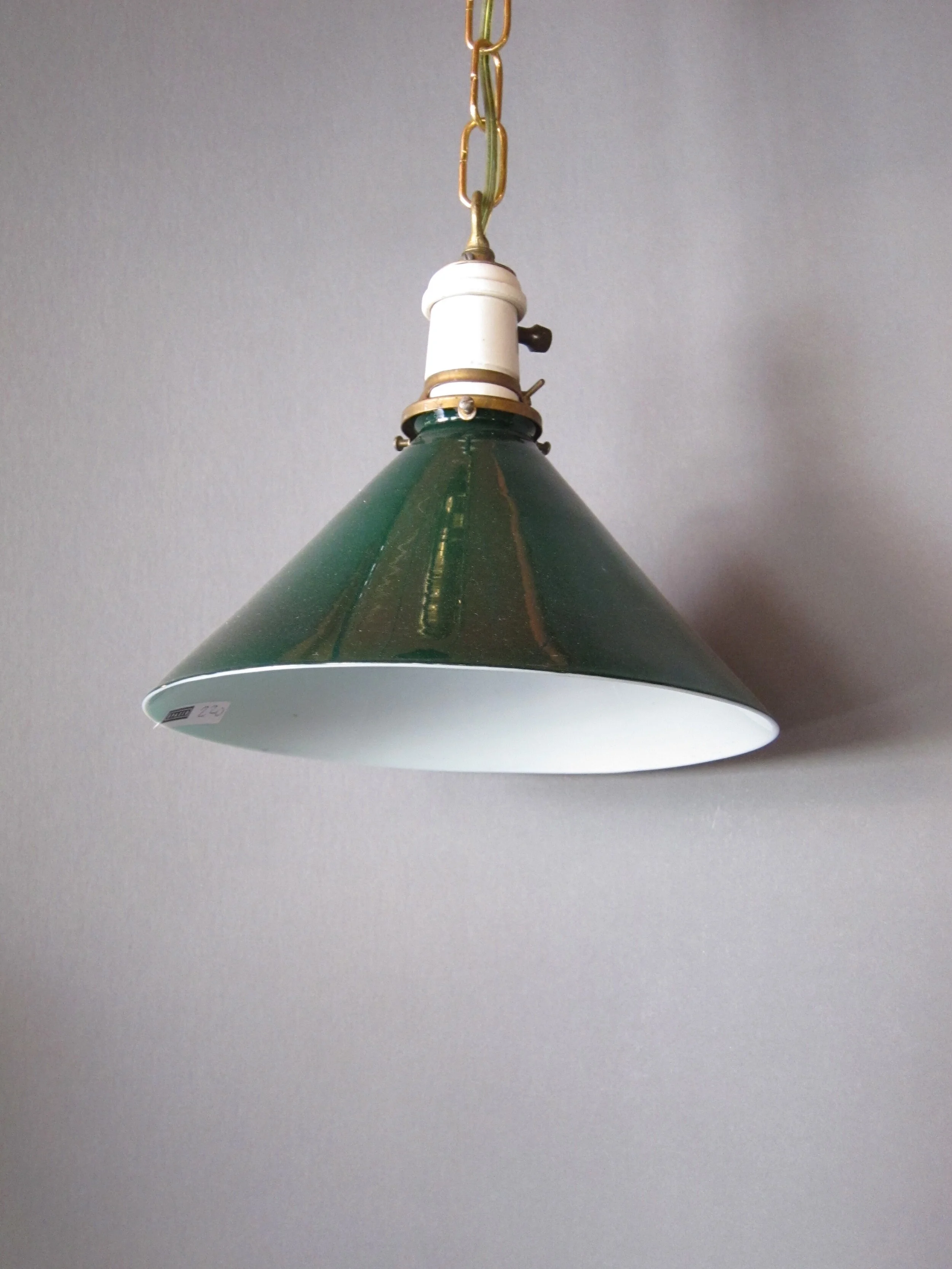 Original billiard table light