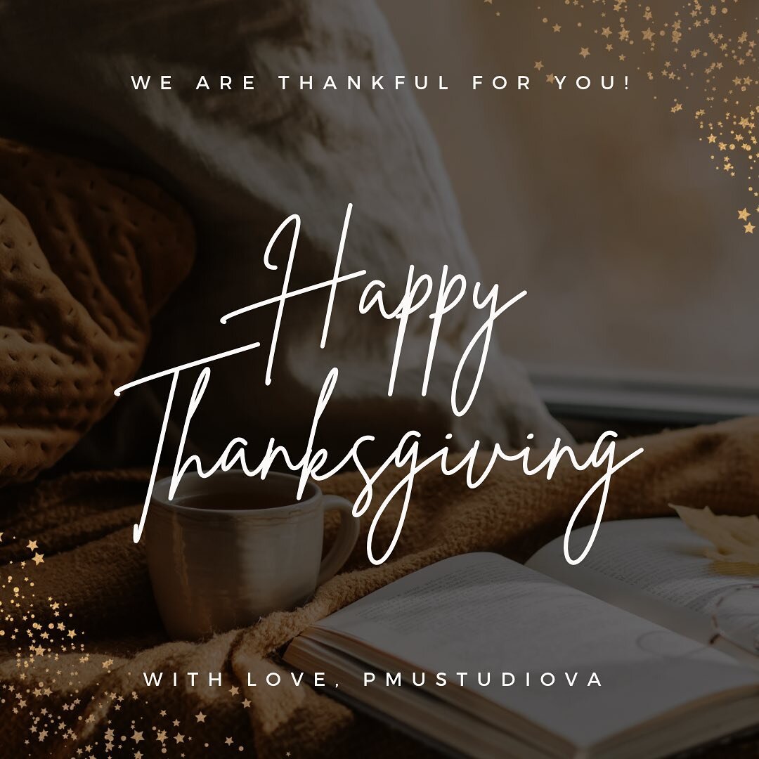 Happy Thanksgiving!!! 🦃

We are so very grateful for each and every one of you. ❤️

Today and everyday we :

Thank you for your loyalty. 
Thank you for shopping small. 
Thank you for supporting our small business. 

Without you, we are nothing. Than