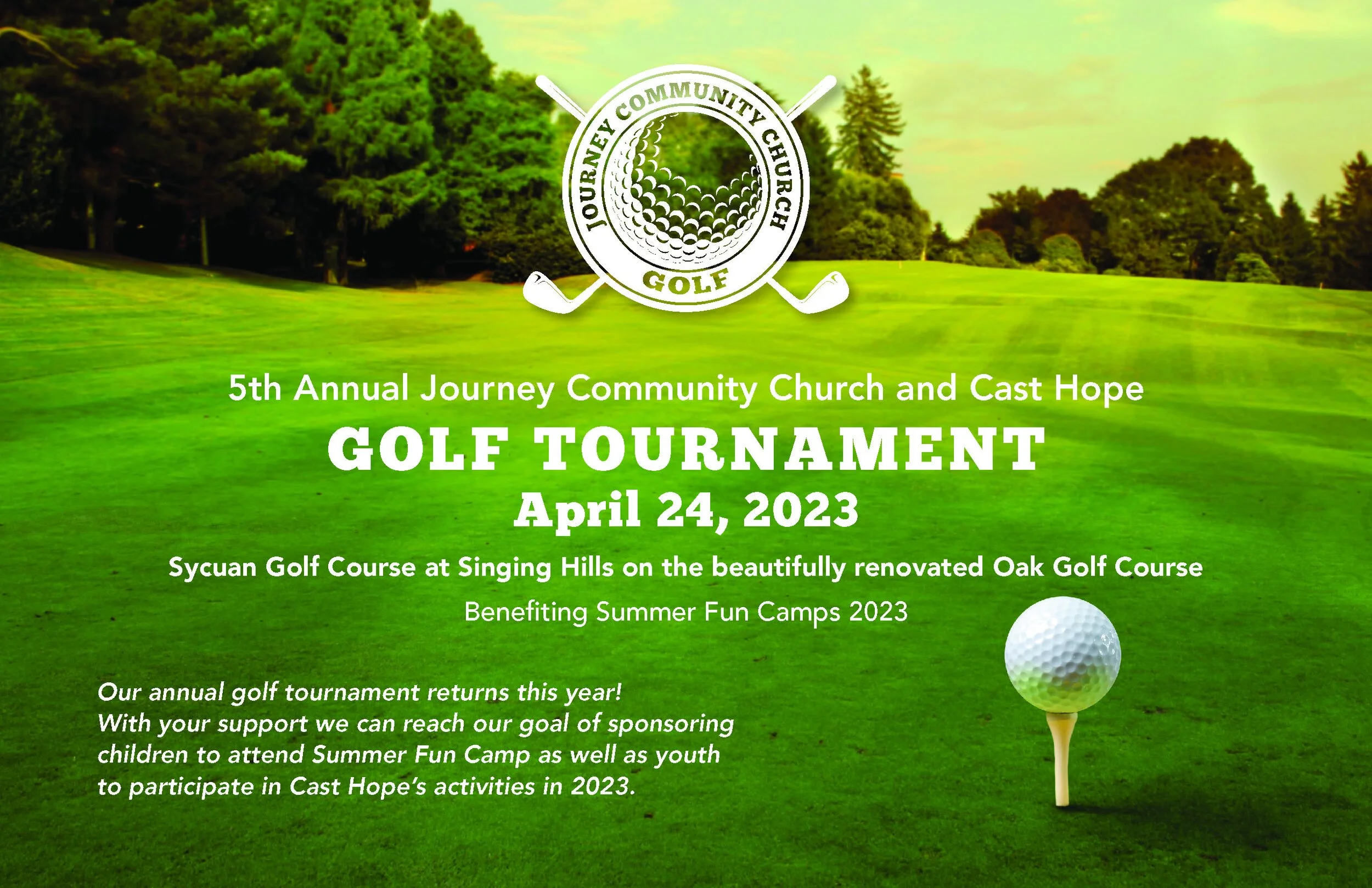 5th Annual Journey Golf Tournament - El Cajon, CA