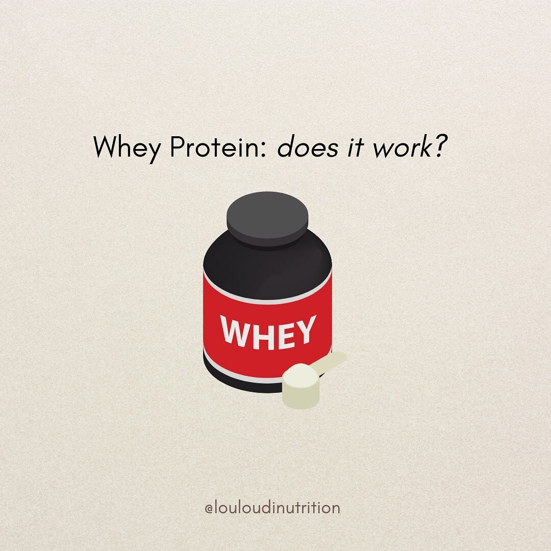 Let&rsquo;s talk about whey protein powders: do they work?

I spoke with @insider about some evidence-based benefits of whey protein and complete proteins in general, who could benefit from supplementation, and who should avoid it.

Swipe for my thou