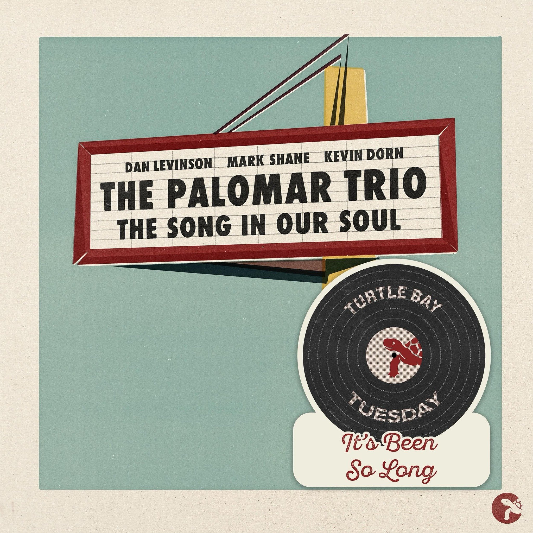 This weeks #turtlebaytuesday is &lsquo;It&rsquo;s Been So Long&rsquo; by The Palomar Trio. You can listen on your favorite streaming service, or better still, go to turtlebayrecords.com to buy the album and shop the whole catalogue. 
.
.
.
.
#turtleb