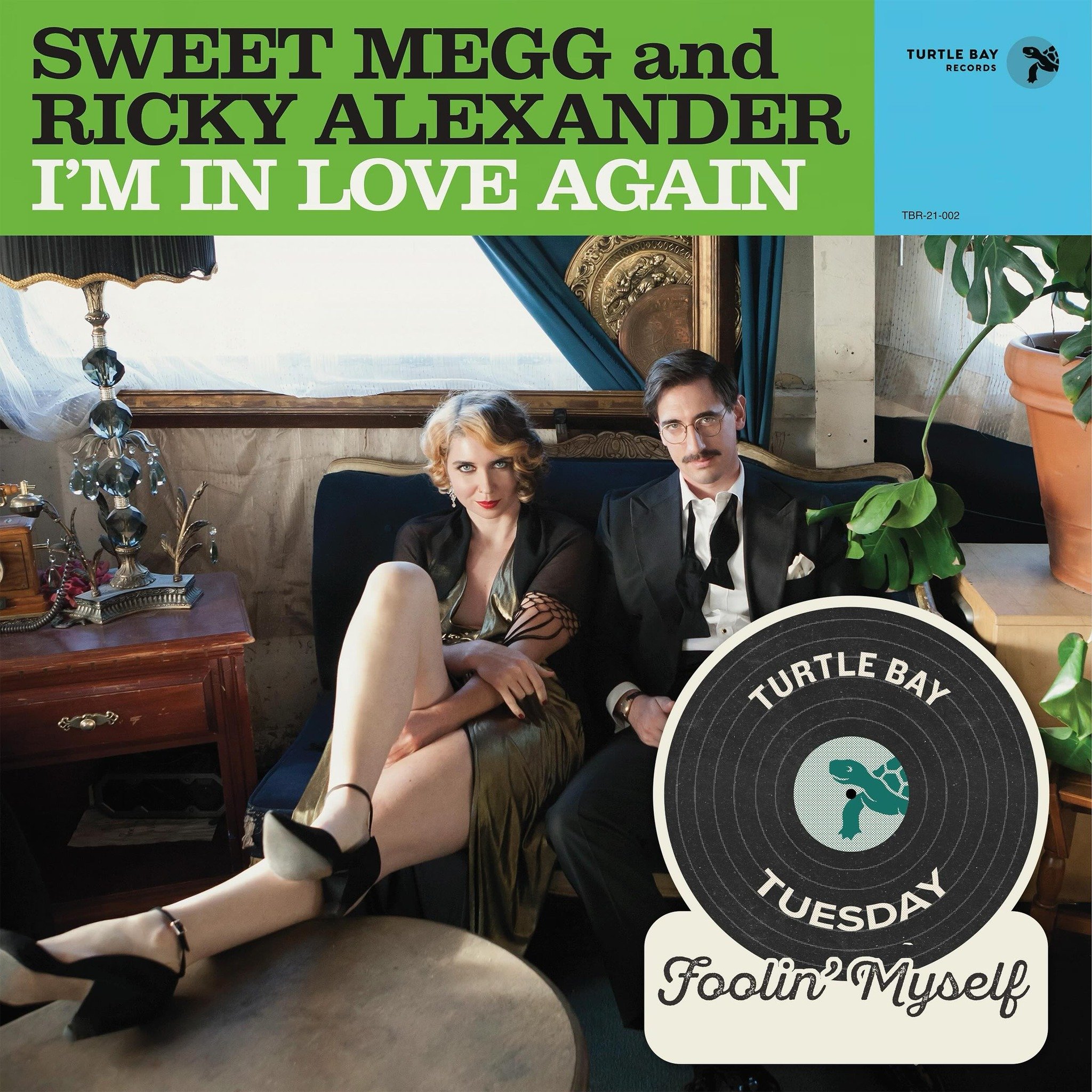This weeks #turtlebaytuesday is &lsquo;Foolin&rsquo; Myself&rsquo; by Sweet Megg and Ricky Alexander. You can listen on your favorite streaming service, or better still, go to turtlebayrecords.com to buy the album and shop the whole catalogue. 
.
.
.