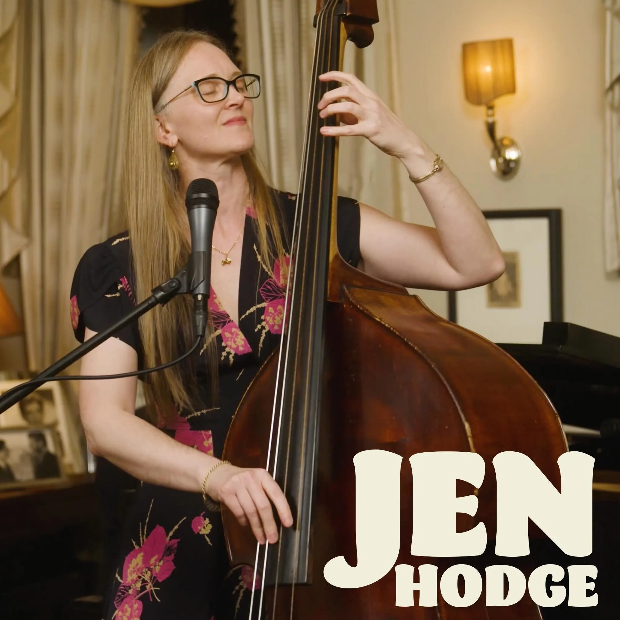 The next episode of On The Back Porch features the remarkable @jenhodgebass 💕💗💕
Stay tuned for her performance of &ldquo;Nimm Dich in Acht vor Blonden Frauen&rdquo; dropping this Thursday!