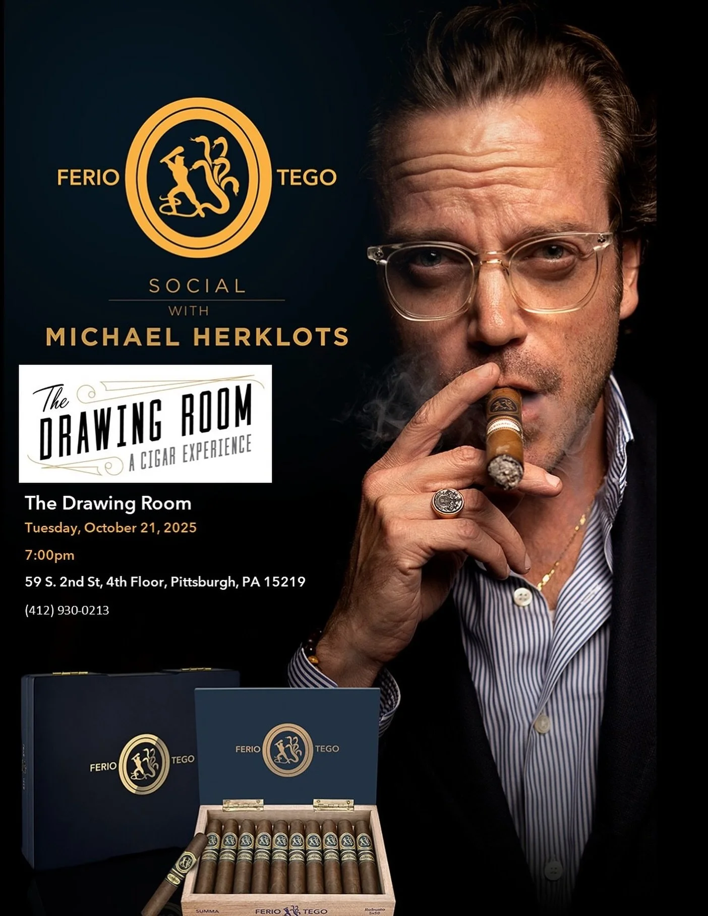 The Drawing Room
Tuesday, October 21, 2025 7:00pm
59 S. 2nd St, 4th Floor, 
Pittsburgh, PA 15219
(412) 930-0213
