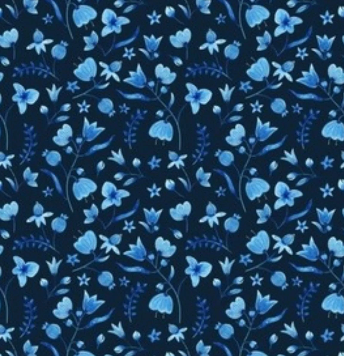 Watercolor Ditsy Floral