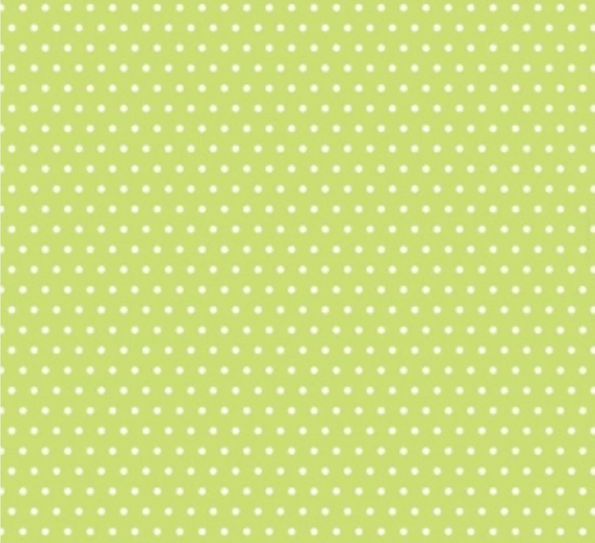 Lucky Day Lime Green Polka Dot