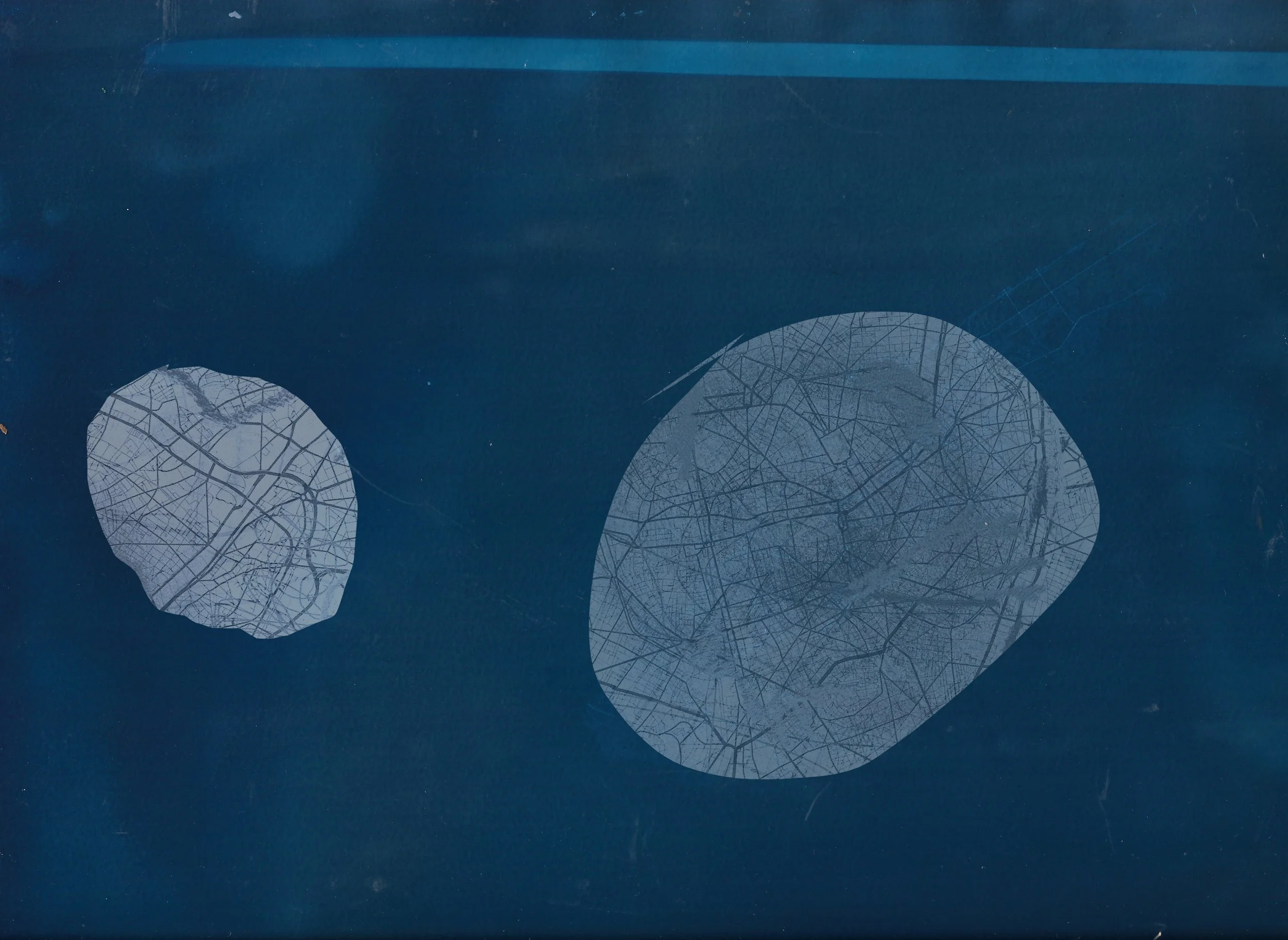 Fragment G2 ai, Cyanotype, 11 x8.5