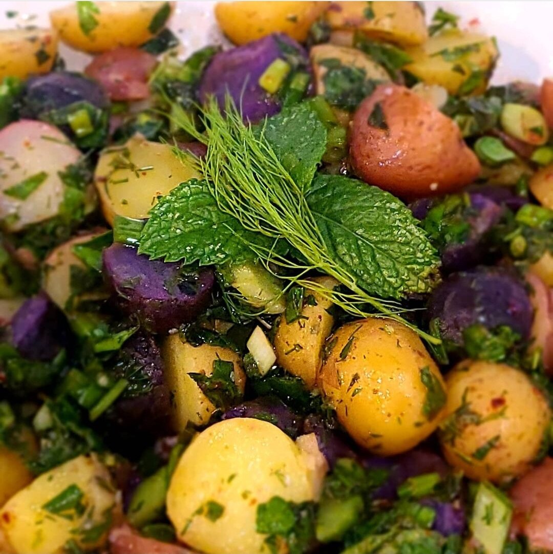 Let Freedom Ring-Patriotic Potato Salad