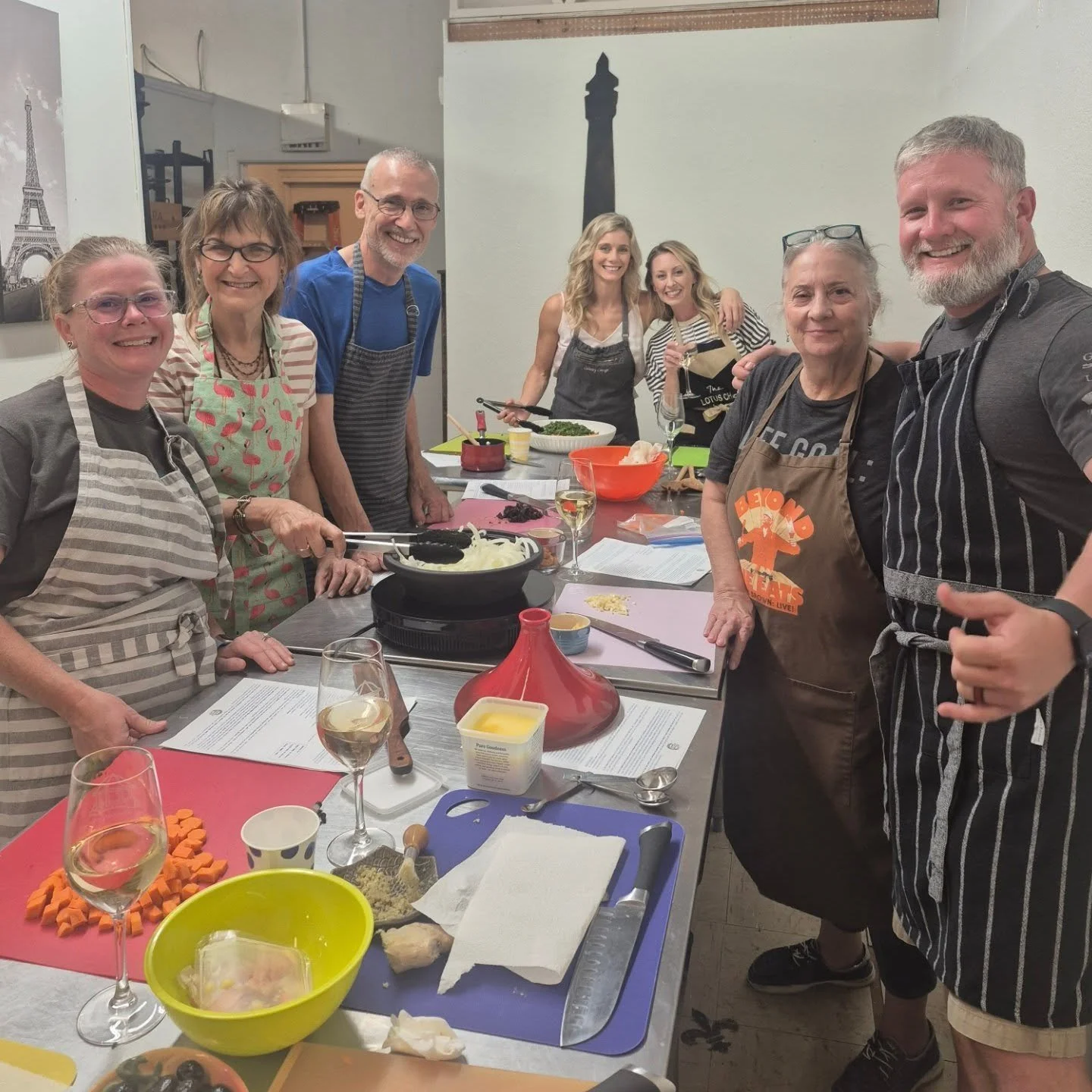 What a blast at the Moroccan cooking class last night with this awesome group! Food is the best way to connect with amazing people.
There are only 2 spots left to cook with us at Gourmage in 2025- don't miss out! Details on our website, link in bio🤎