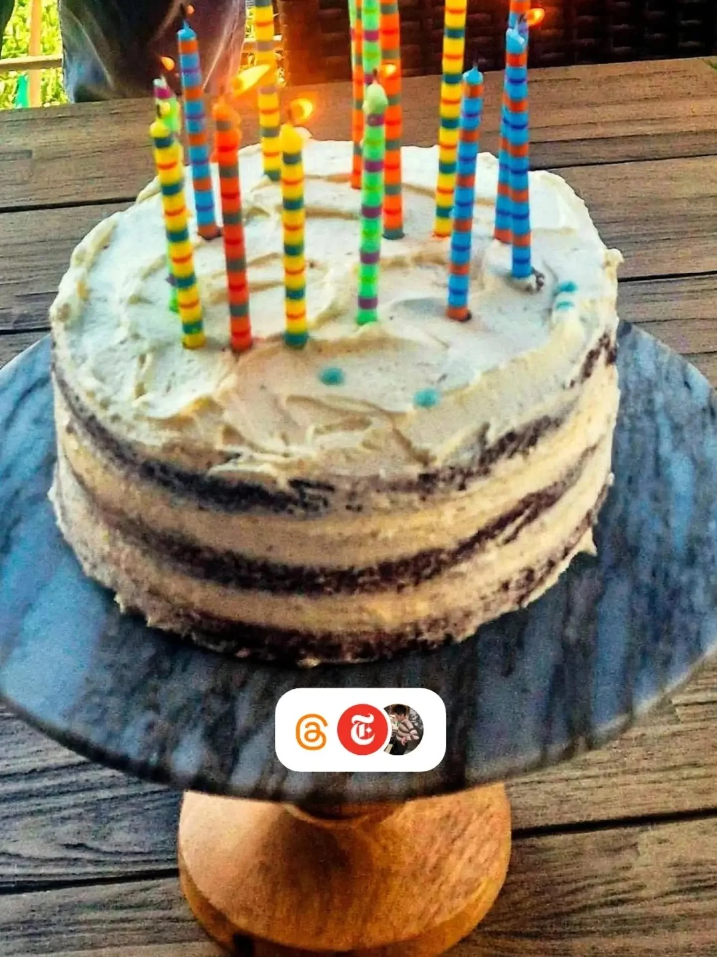 The Best Chocolate Birthday Cake There Ever Was. 
I made @ericjoonho Chocolate Birthday Cake from @nytcooking for our double birthday celebration this weekend ( #mytwosons).
I searched high and low for what I thought would be the perfect cake.  My ch