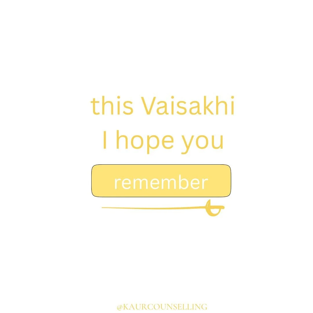Happy Vaisakhi! 💛🌻 Vaisakhi is a very special day for Sikhs worldwide, signifying the Birth of the Khalsa. It&rsquo;s a beautiful day to learn more about Sikhi and the ways it was designed to  support and uplift us. Though this is a mental health p