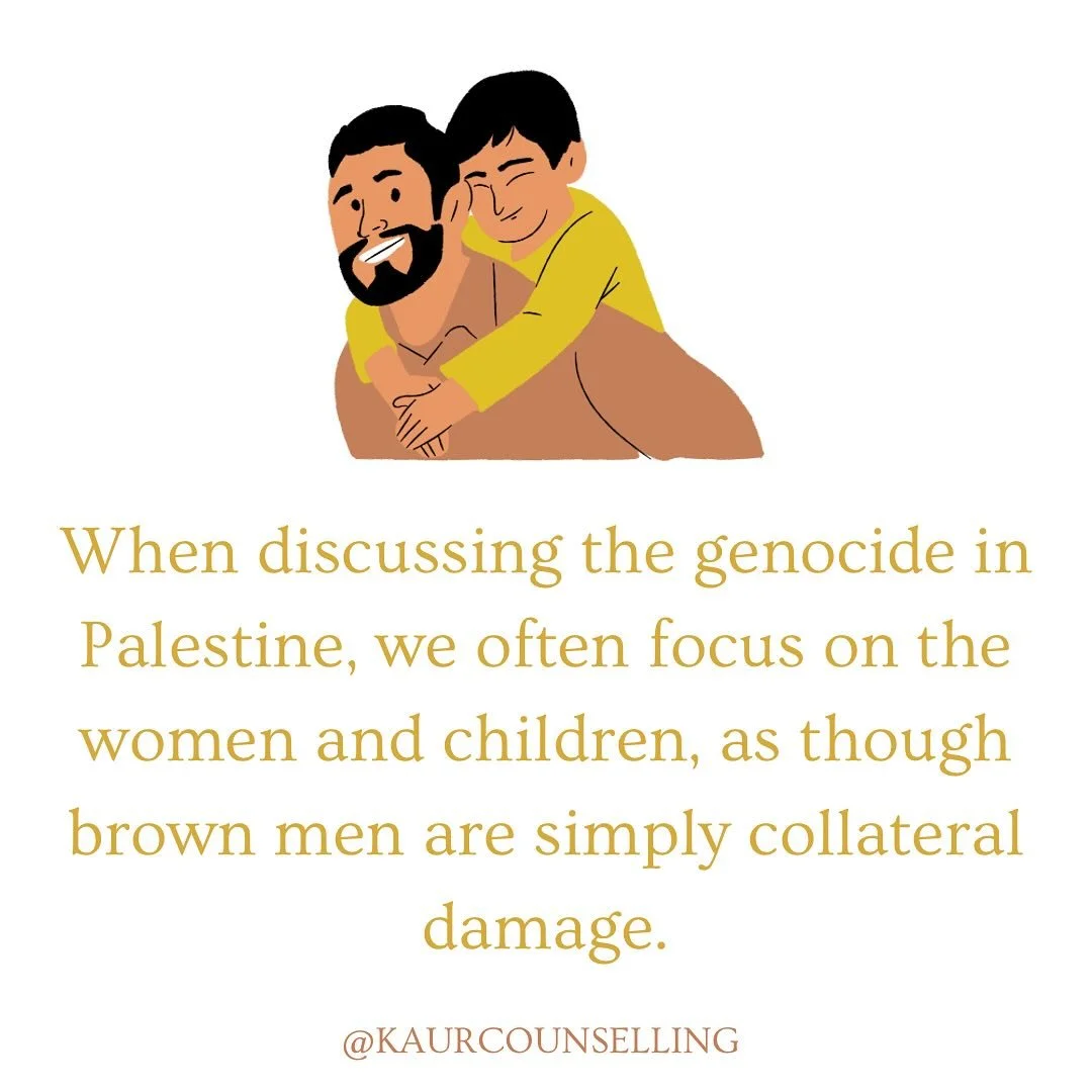 Just sharing a little reminder to hold space for fathers around the world who are being denied the right to protect their families. We see you. We acknowledge your suffering.  We will continue to witness you. 
&bull;
&bull;
&bull;
#FreePalestine #🇵?