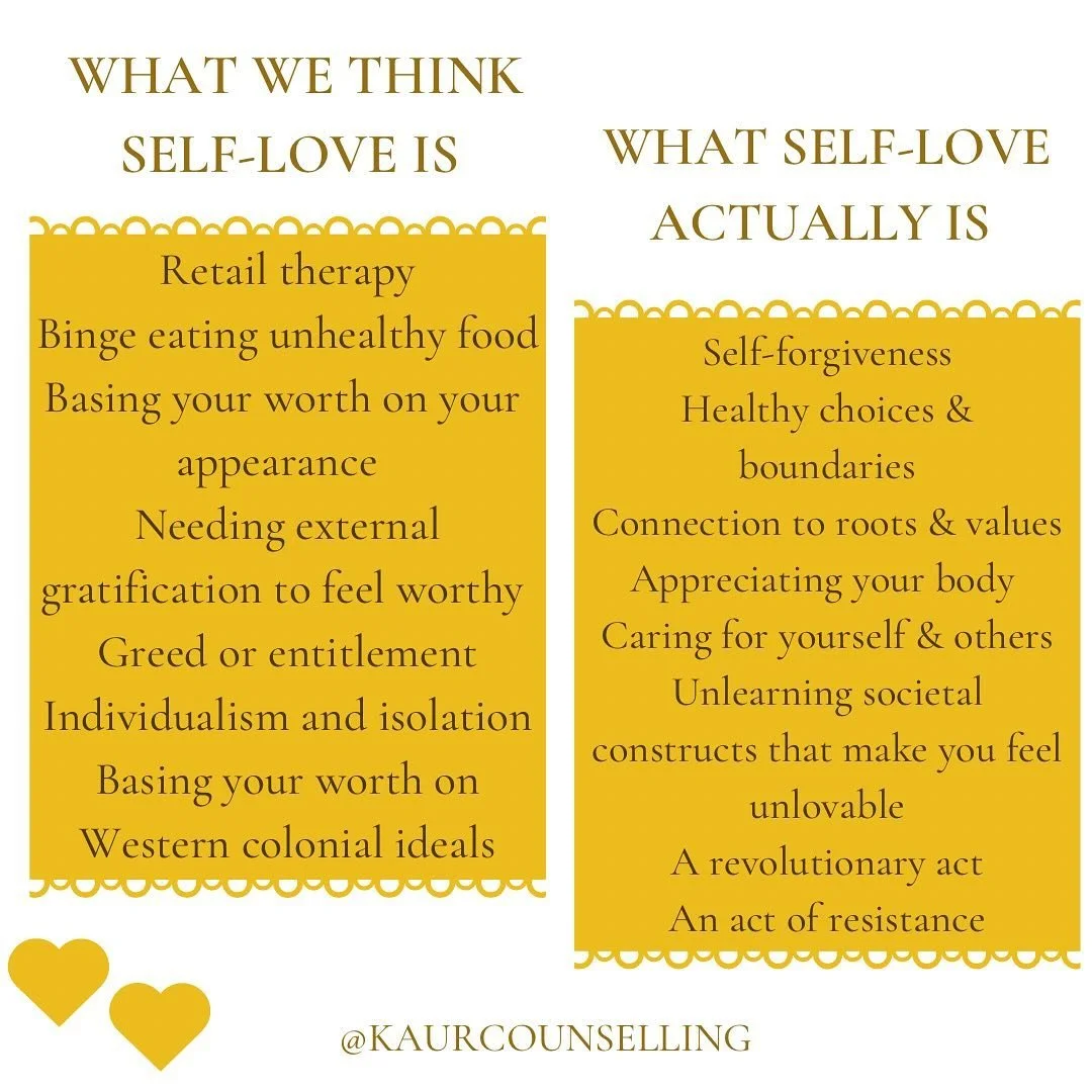 Self-love is a very subjective concept, and I still feel that I&rsquo;ve white-washed it a bit in this post. In my faith, true self love emanates from recognizing the God within you and identifying that you ARE Source, beyond birth and death, connect