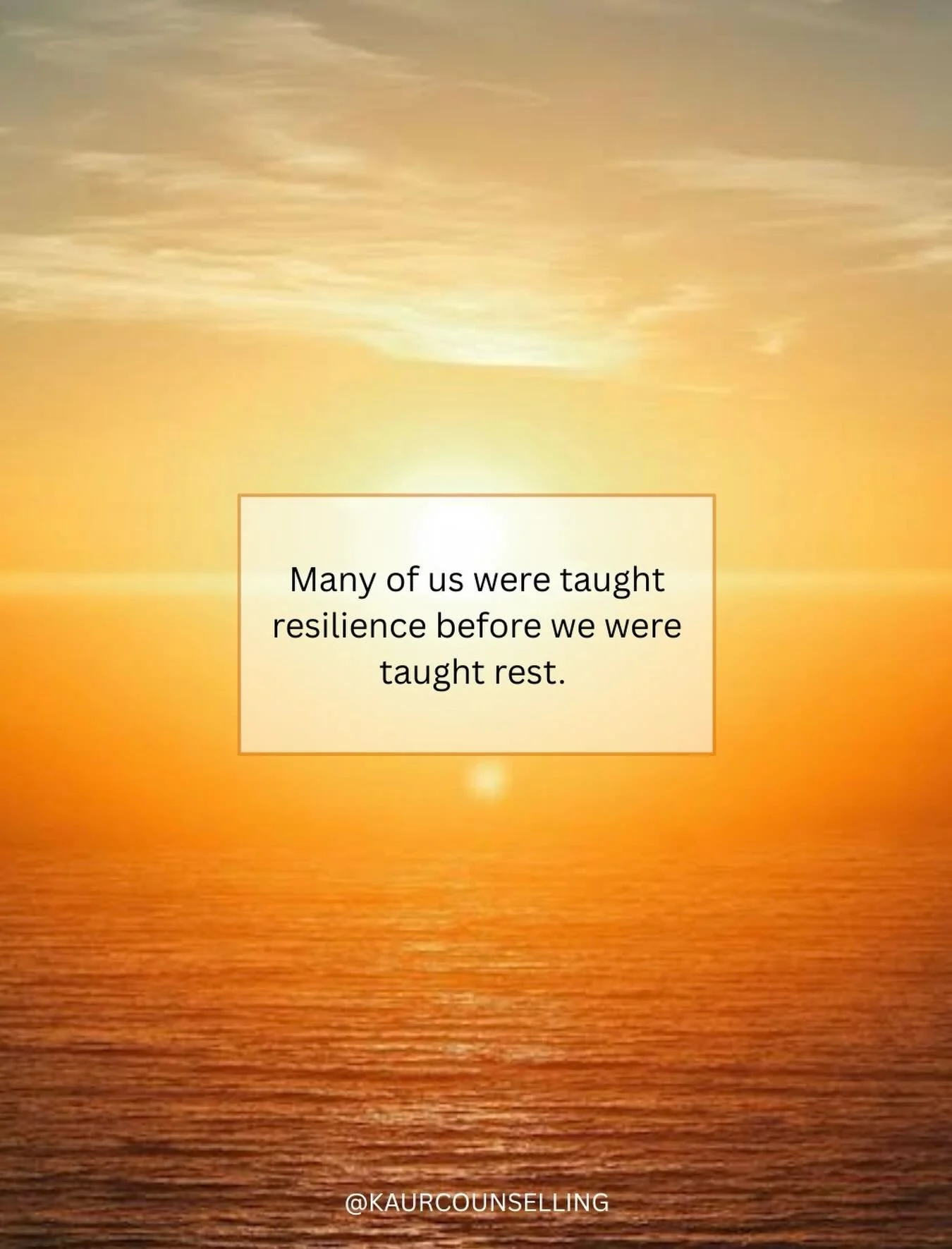 Did you grow up in an environment where slowing down was shunned upon? If self-sacrifice, efficiency, and productivity were valued in your home, it may be worth considering the cost of these priorities. You may have had to over-perform to feel loved 