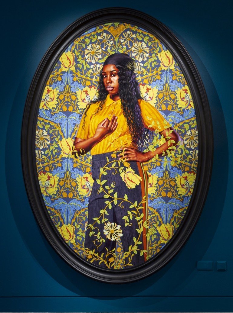 Portrait of Savannah Essah, 2020, Oil on linen