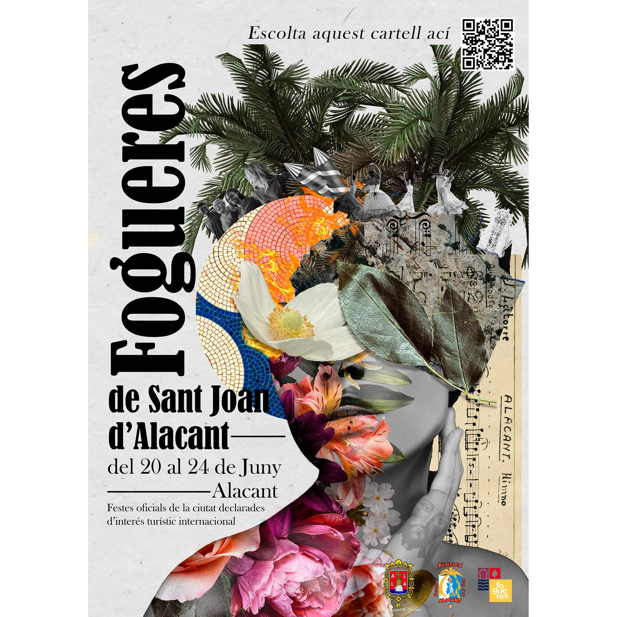 Propuesta Cartel Oficial Fogueres de Sant Joan d'Alacant 2025