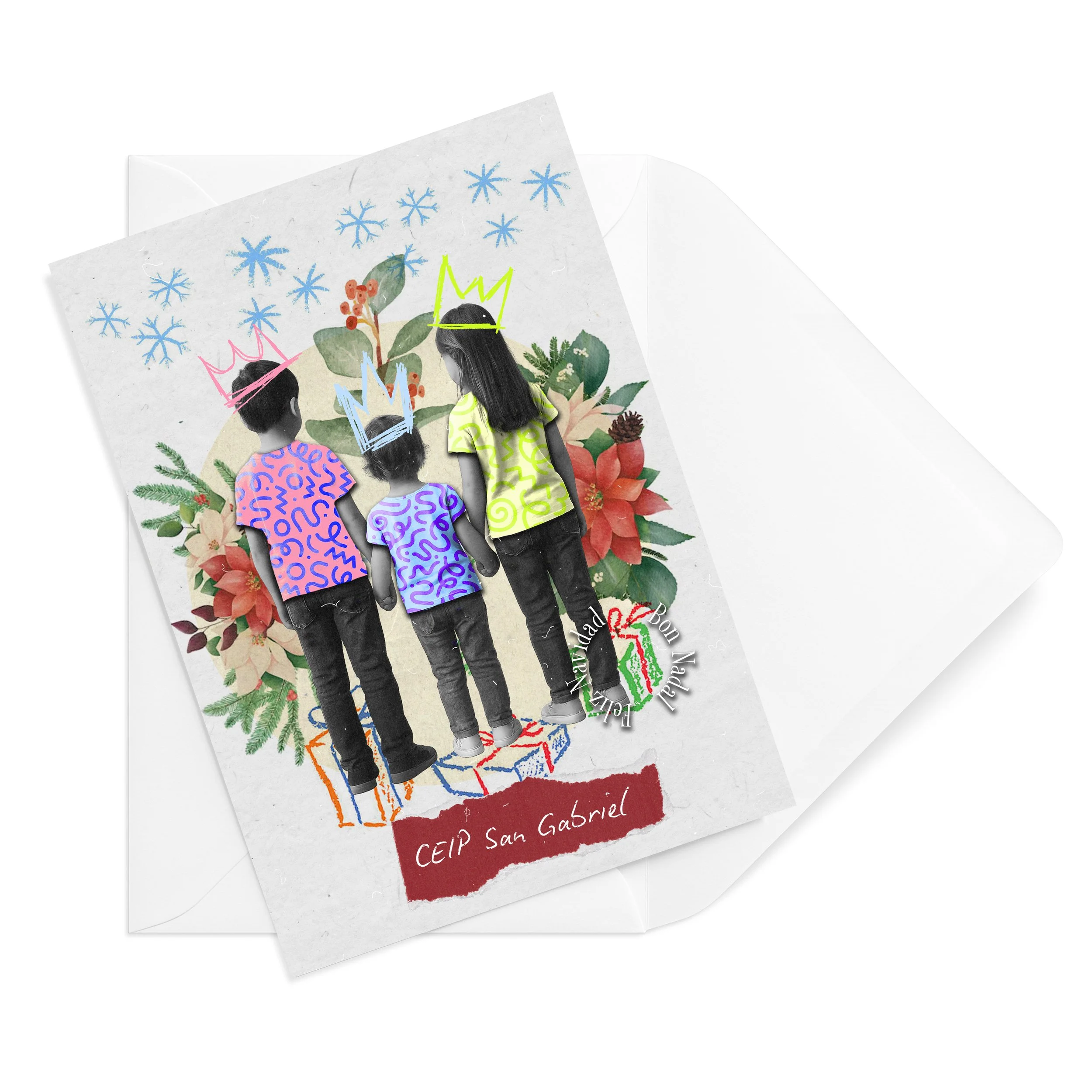 Postal Navidad 2025 - CEIP San Gabriel Alicante