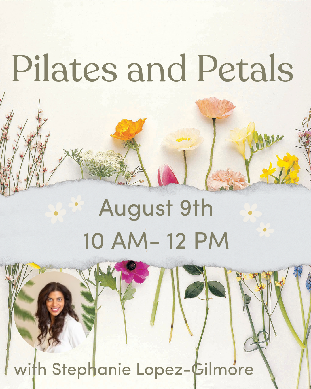 Pilates and Petals