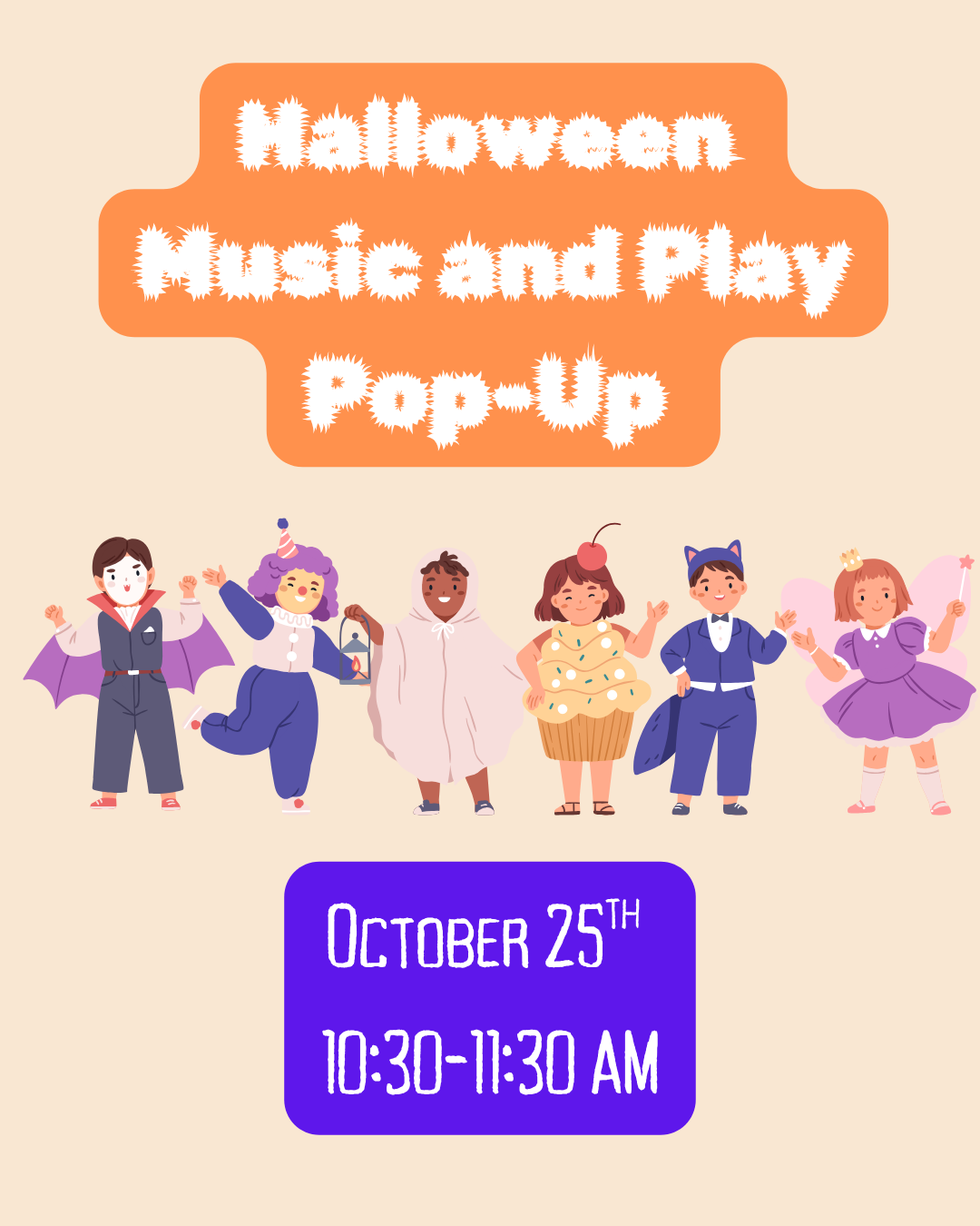 Halloween Music and Play Pop-Up