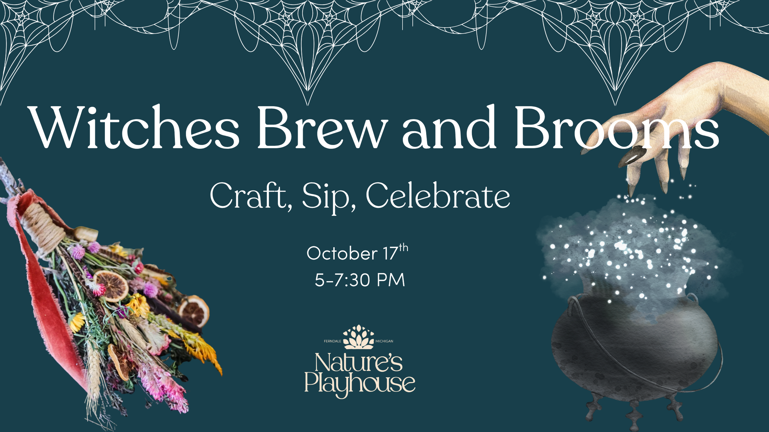 Witches Brew and Brooms