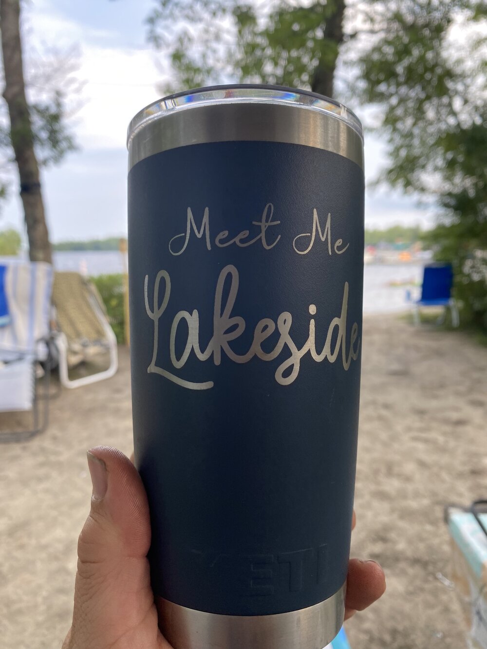 Meet Me Lakeside 30oz YETI Tumbler — Lakeside Norway