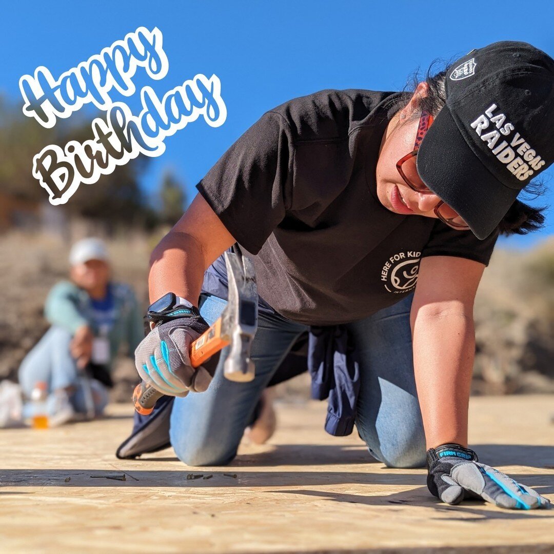 Happy birthday to our Communications Director, Marisol! 🥳🎂

Thank you for your decade of service to HFK! We can't wait to serve with you in Mexico this May. Lets build another roof! 🙌🇲🇽

#HereForKidsIntl