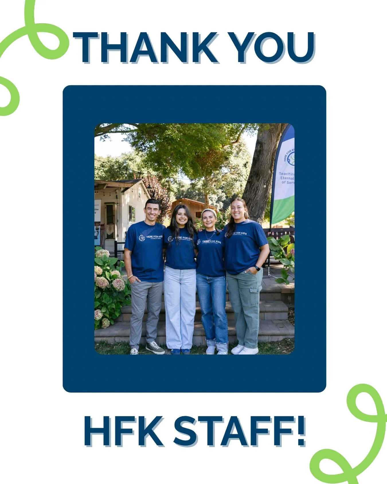 ✨ Thankful for Our HFK Staff ✨

As we highlight different parts of our organization this Thanksgiving week, today we want to honor the people who keep our mission moving forward - our incredible HFK staff.

From planning and coordinating to leading a