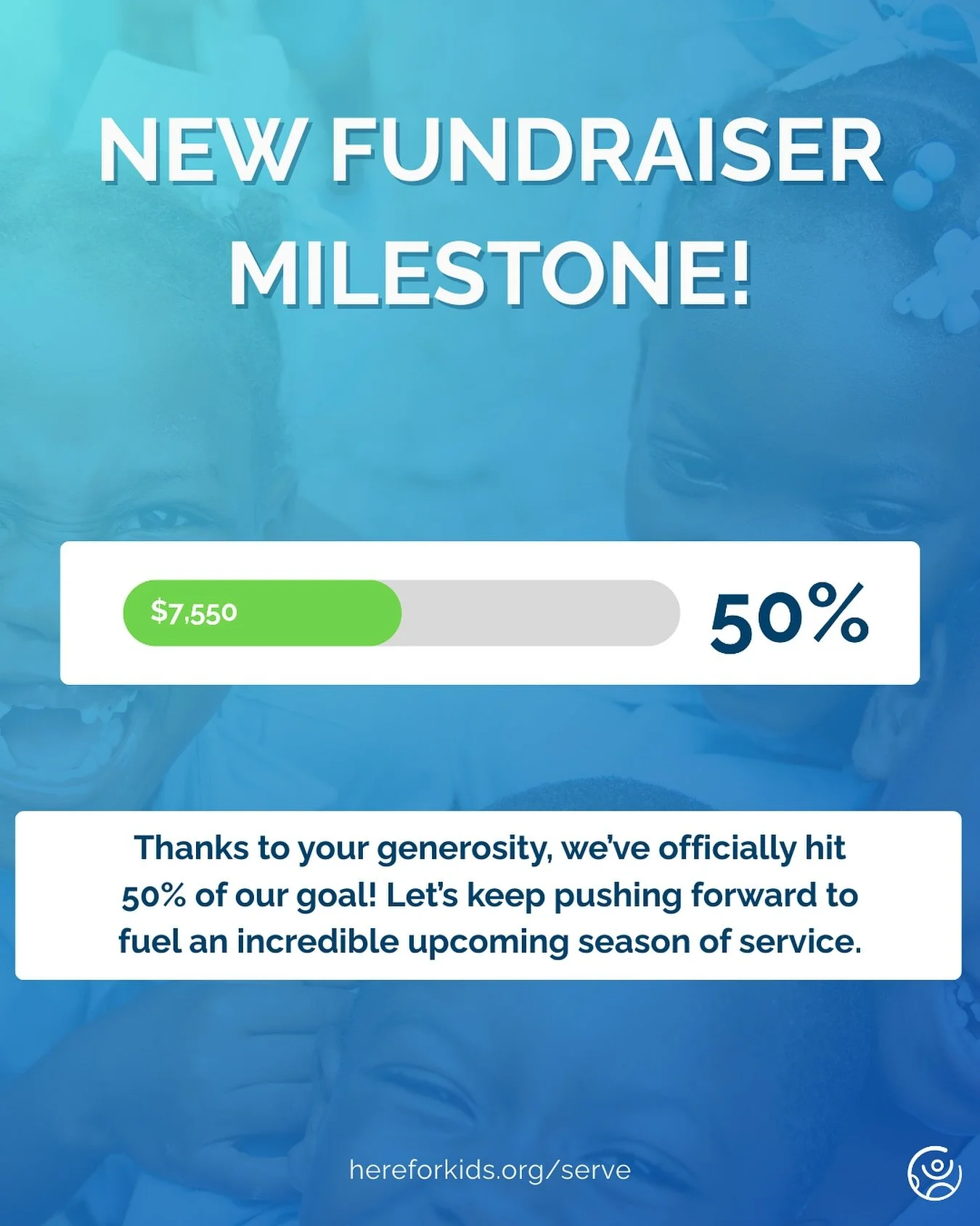 We&rsquo;re halfway there! 🎉

Thanks to your generosity, we&rsquo;ve officially reached 50% of our 15-Year Anniversary Campaign goal. Every gift helps power our upcoming service trip season and strengthens the impact we make together.

Want to learn