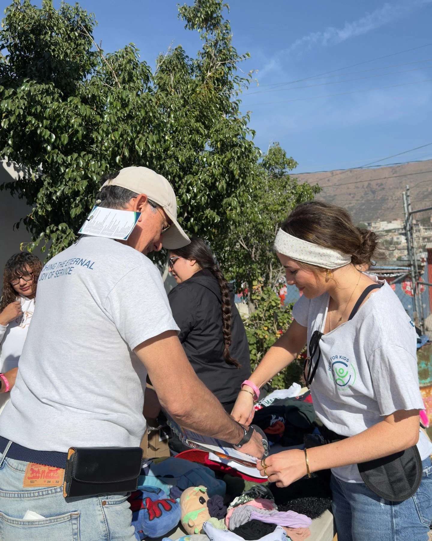 Mexico Day 2: Our theme for the weekend is joy, and day two overflowed with it. We woke to a beautiful sunrise, shared breakfast together, and then split into two groups to spend the morning with children at local parishes. While kids finished their 