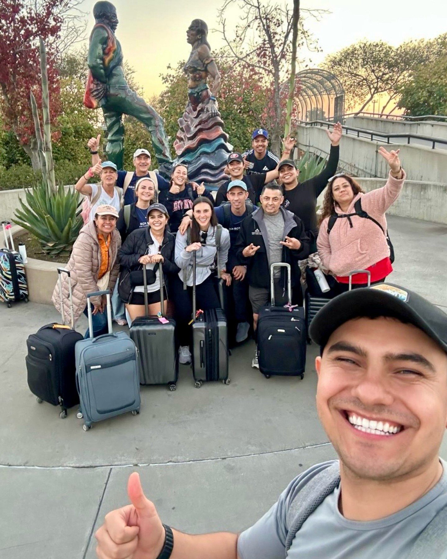 Mexico Day 3: We began our final day with breakfast and a meaningful moment of reflection, writing affirmations for one another as we looked back on the Posada weekend we had just shared. We then hosted a soccer clinic at a local school&rsquo;s socce