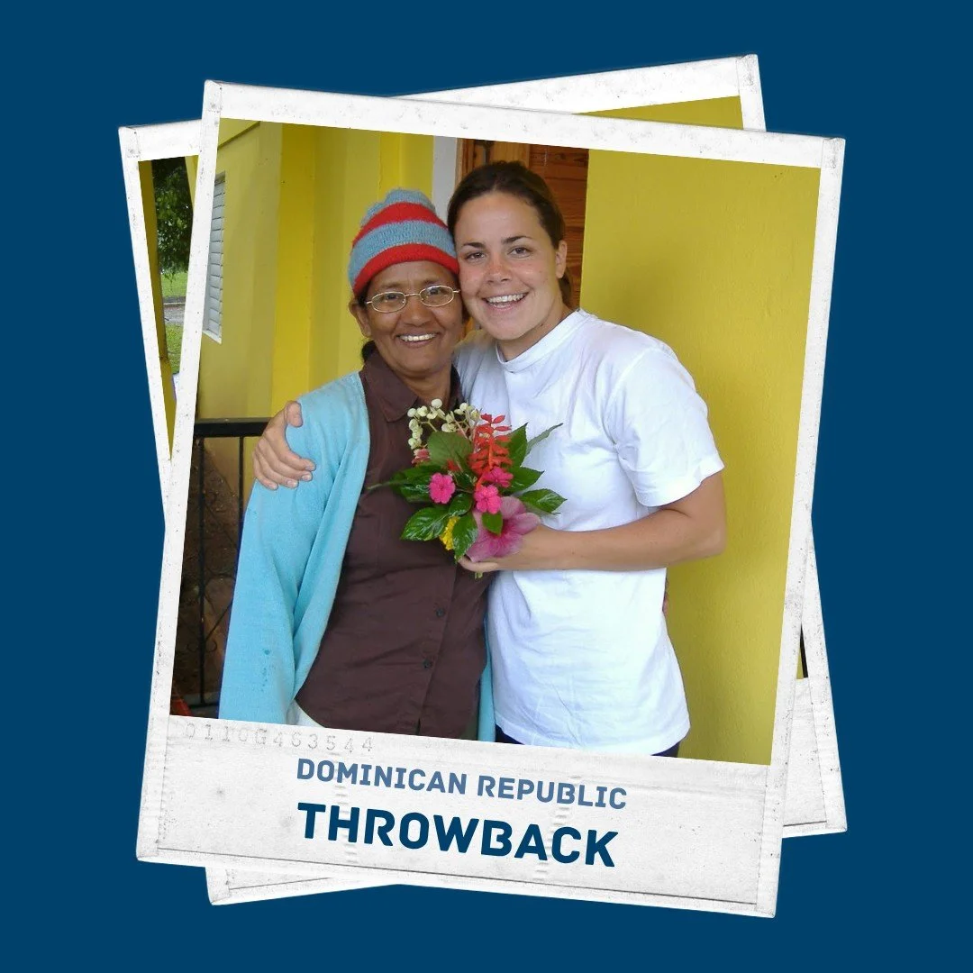In honor of our upcoming service trip to the Dominican Republic, we wanted to highlight this throwback photo with Angie Kosich - back in 2006! 🇩🇴

We love seeing the long-term impact we're able to have on the lives of our participants. HFK is so ex