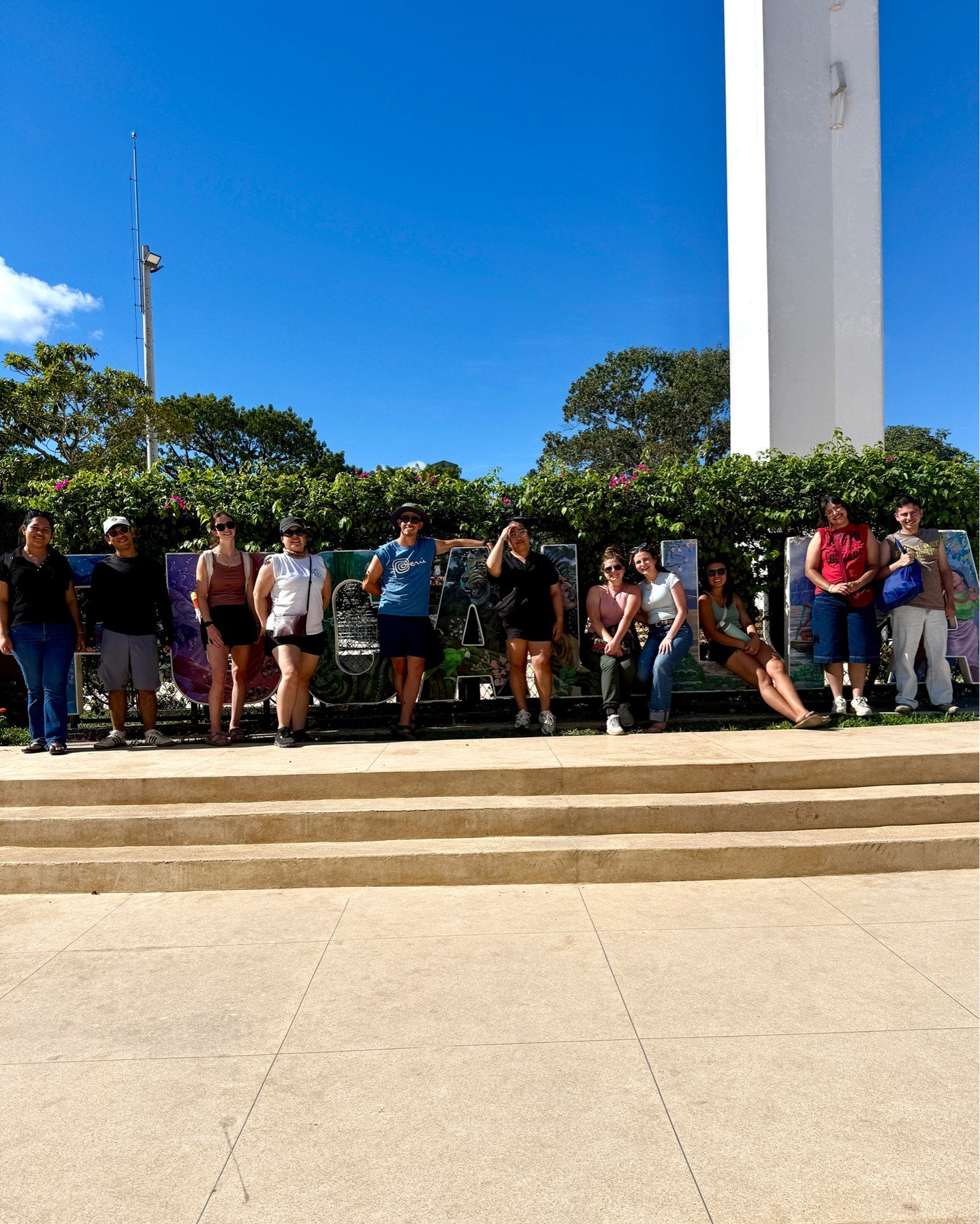 Pucallpa Day 8: This day, we got to play the tourists! 

We started off the day by taking a boat ride on the Ucayali River and going to an animal conservatory located off the river. In this conservatory, we got to interact with monkeys, the coati (a 