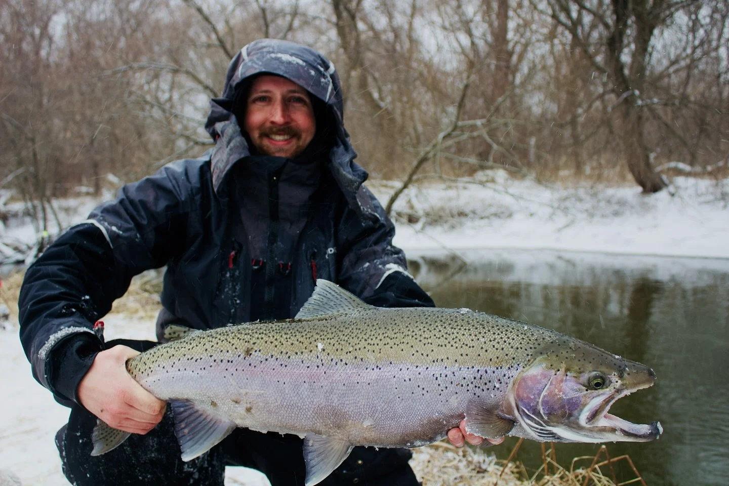 Always great to spend some time on the bank with friends, takes me back to my roots of learning river fishing from my grandpa!