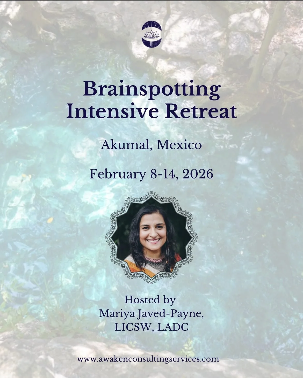 7️⃣ spots remaining for a 5-day Brainspotting Intensive in Akumal, Mexico 💫🌊

Join us in a week-long deep dive in Brainspotting theory, technique, personal and communal healing. 

Immerse yourself in this intensive if you&rsquo;ve been looking to:
