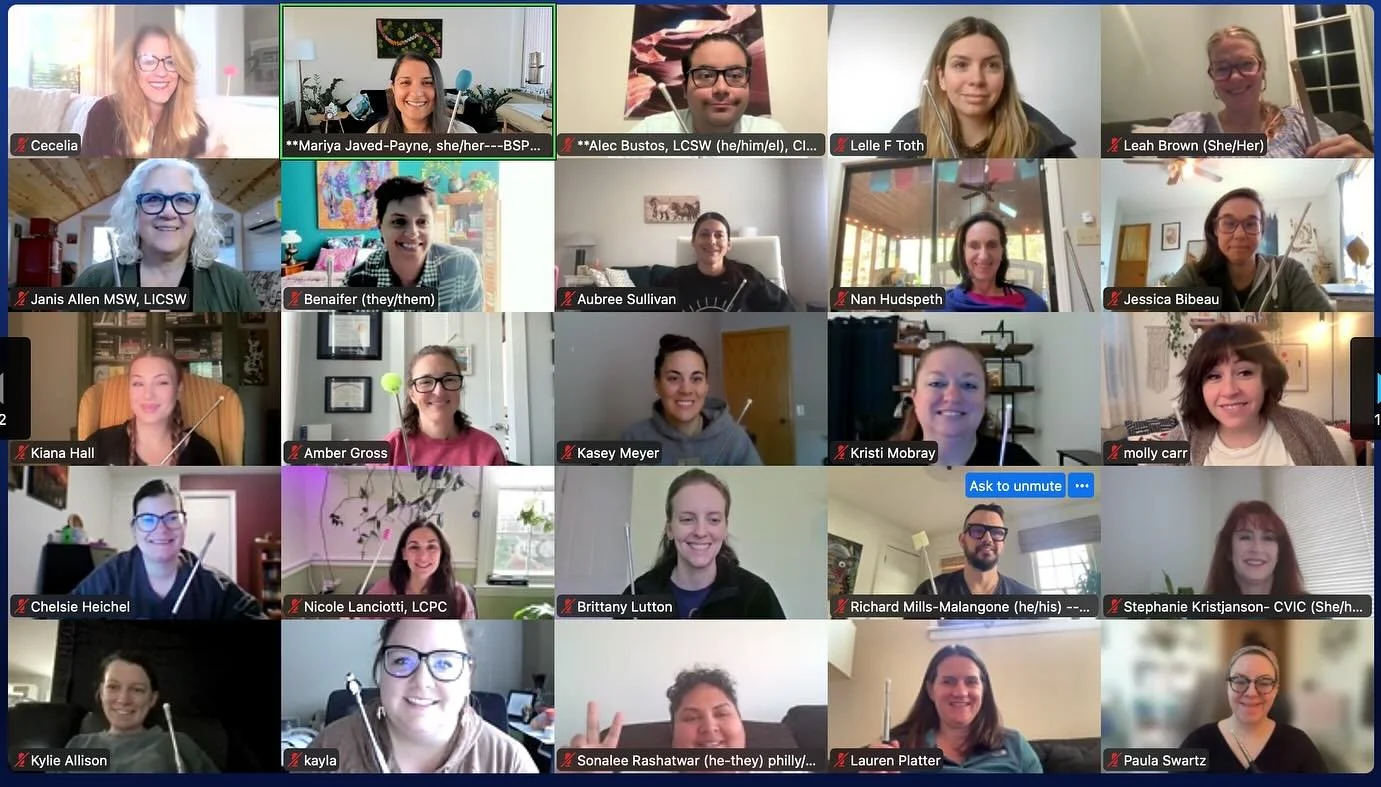 Congratulations to our newest group of Phase 1 Brainspotting practitioners, including 2 SWANA/MENA practitioners&nbsp;from our humanitarian&nbsp;initiative!

Brainspotting invites us to slow down and stay with the unknown &mdash; to unlearn the press