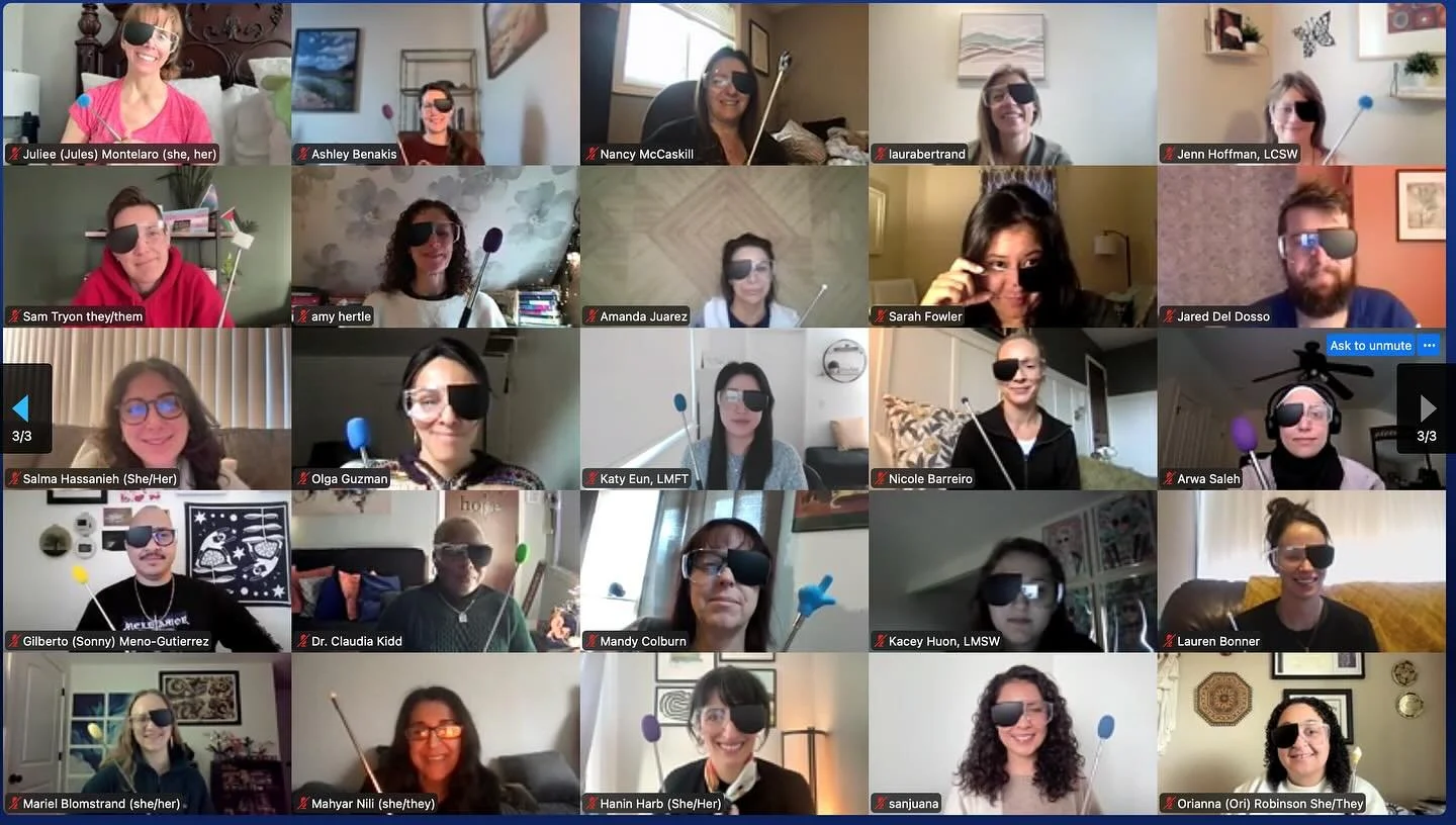 What a comforting and loving container to end our year of Brainspotting trainings with this group of Phase 2 trainees🫶🏾

We expanded our uncertainty, curiosity, and capacity for our nervous systems to lead us, trusting that our attunement and care 