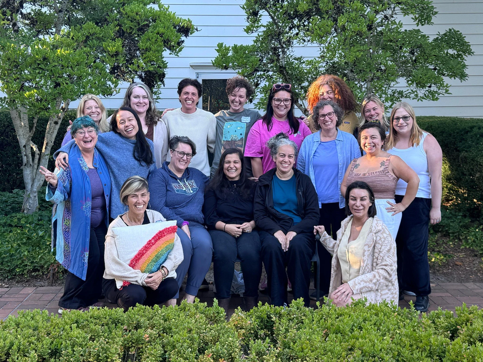 Please welcome this phenomenal group of humans who took a leap into the unknown at this Brainspotting &amp; Ketamine specialty workshop in Portland, OR. 

There was genuine joy, exploration of consciousness, and creatively blending the forces of Brai