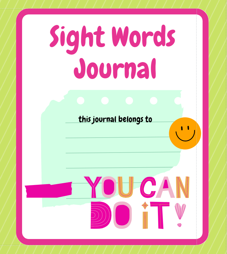100 Sight Words Journal - Cover.PNG